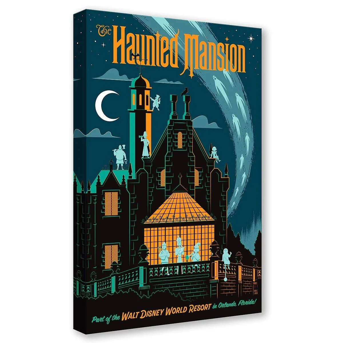 Magic Kingdom's Haunted Mansion by Eric Tan | Signed and Numbered